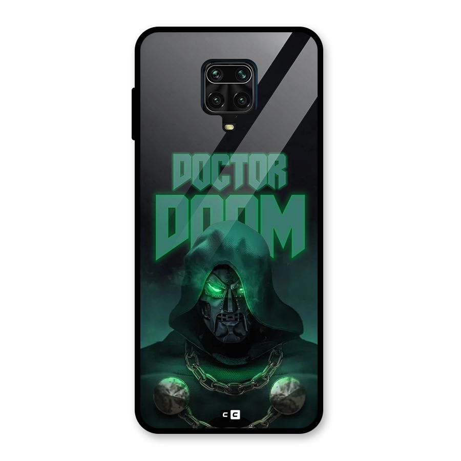 Doctor Doom Glass Back Case for Redmi Note 9 Pro