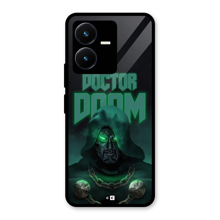 Doctor Doom Glass Back Case for Vivo Y22s