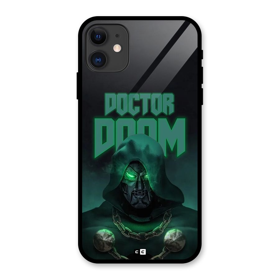 Doctor Doom Glass Back Case for iPhone 11