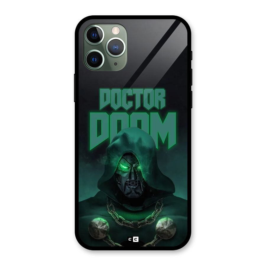 Doctor Doom Glass Back Case for iPhone 11 Pro
