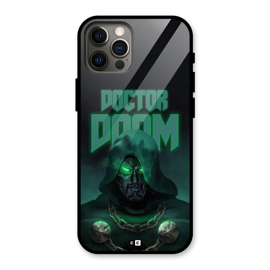 Doctor Doom Glass Back Case for iPhone 12 Pro