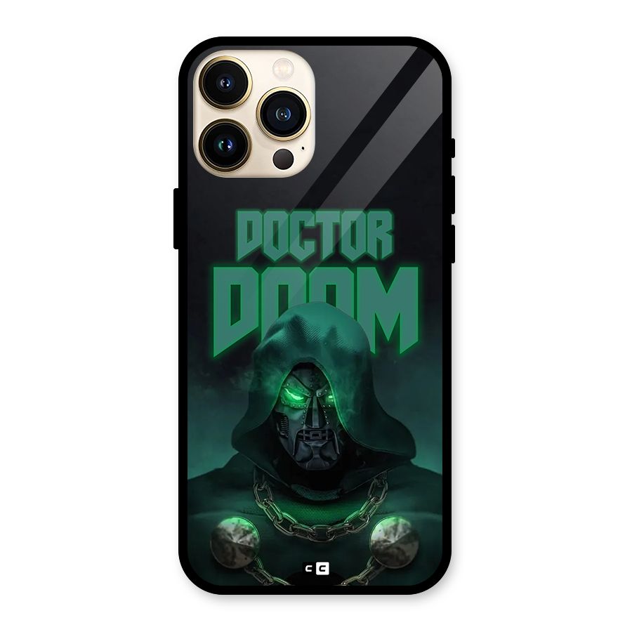 Doctor Doom Glass Back Case for iPhone 13 Pro Max
