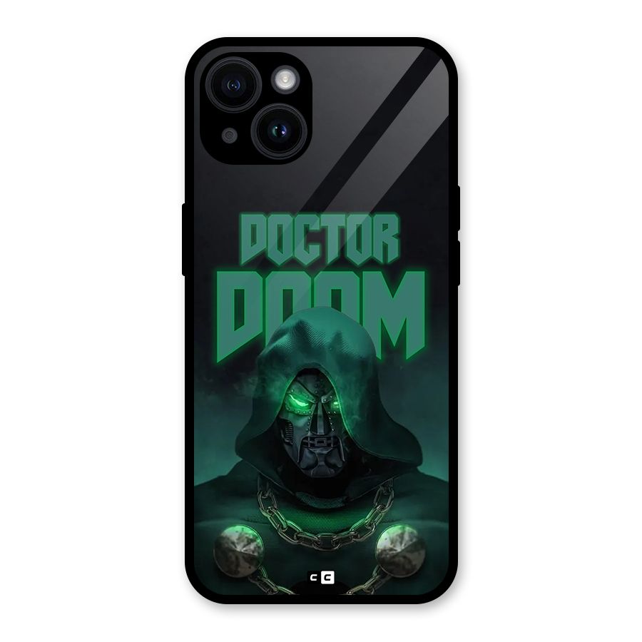 Doctor Doom Glass Back Case for iPhone 14