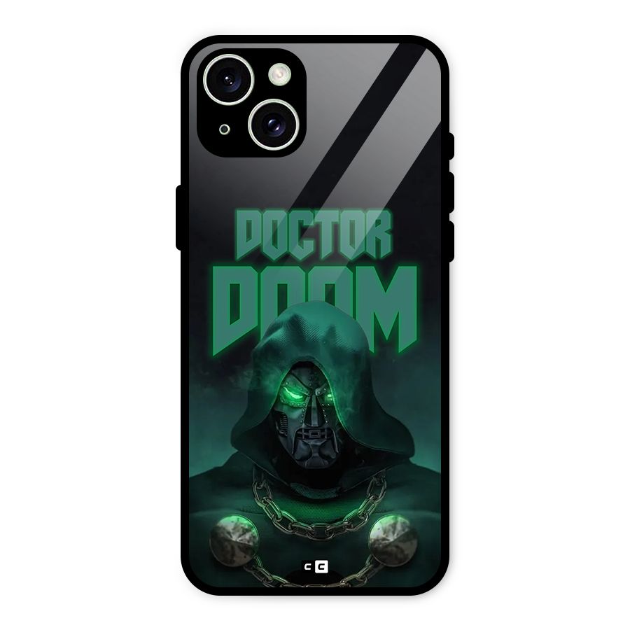 Doctor Doom Glass Back Case for iPhone 15 Plus
