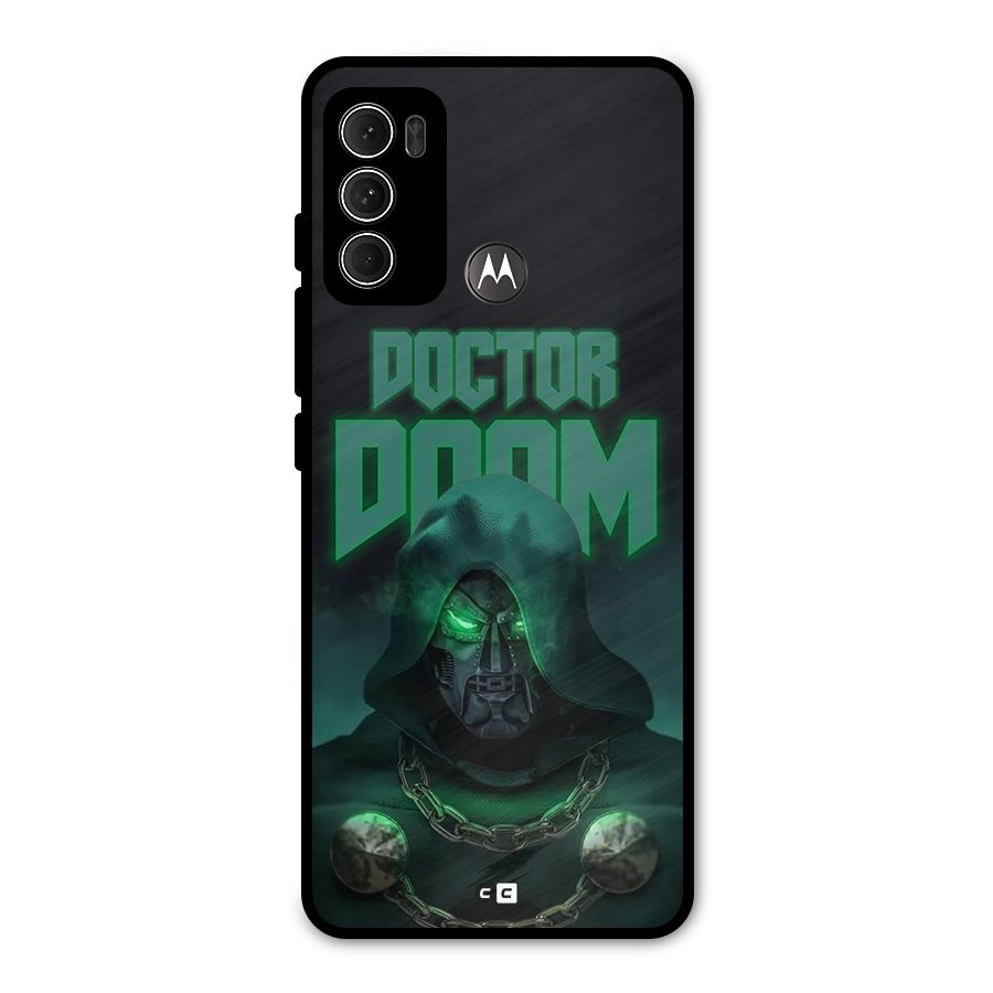 Doctor Doom Metal Back Case for Moto G60