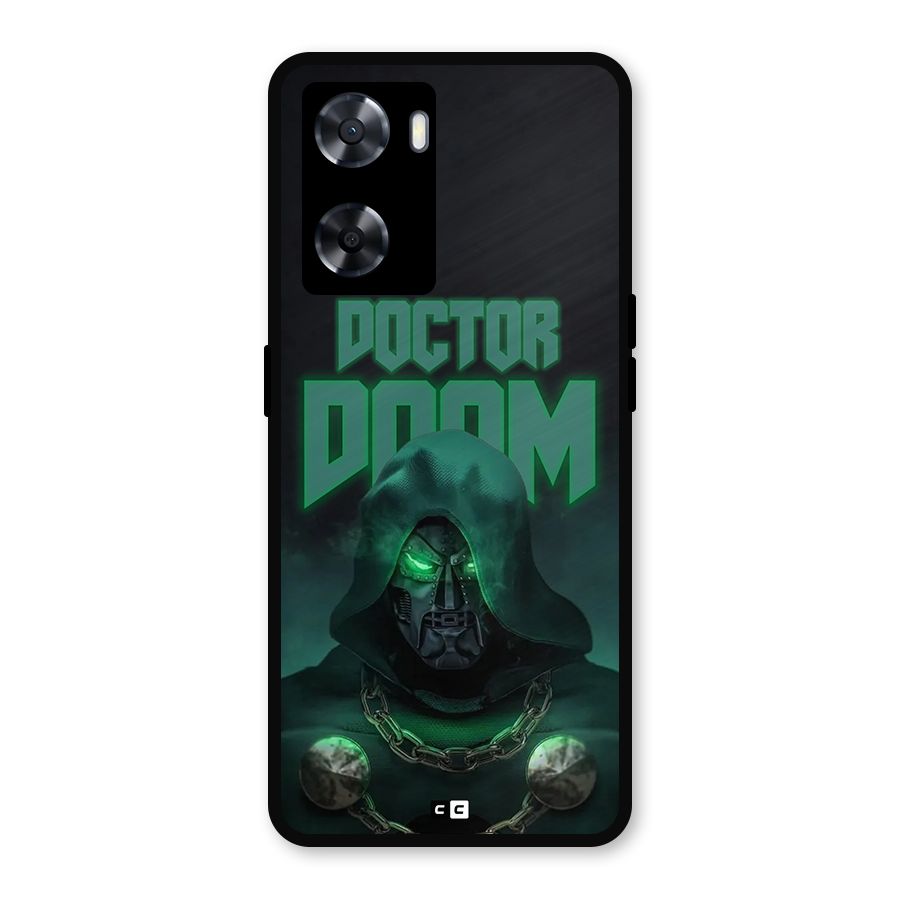 Doctor Doom Metal Back Case for Oppo A57 2022
