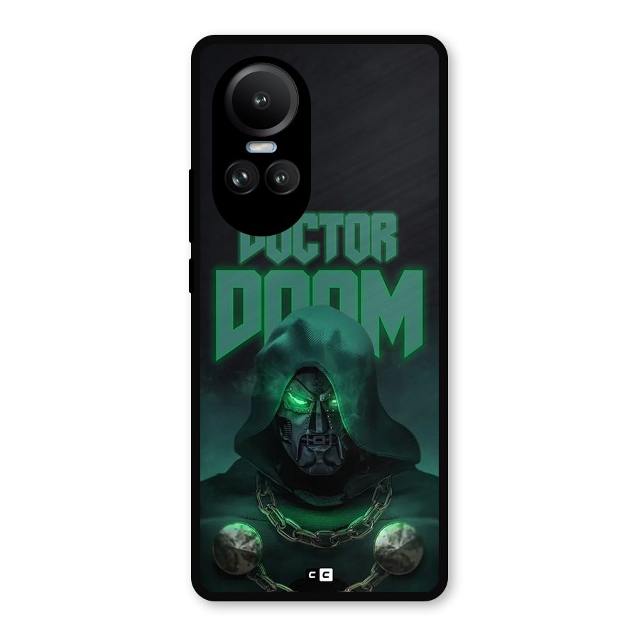 Doctor Doom Metal Back Case for Oppo Reno10 Pro