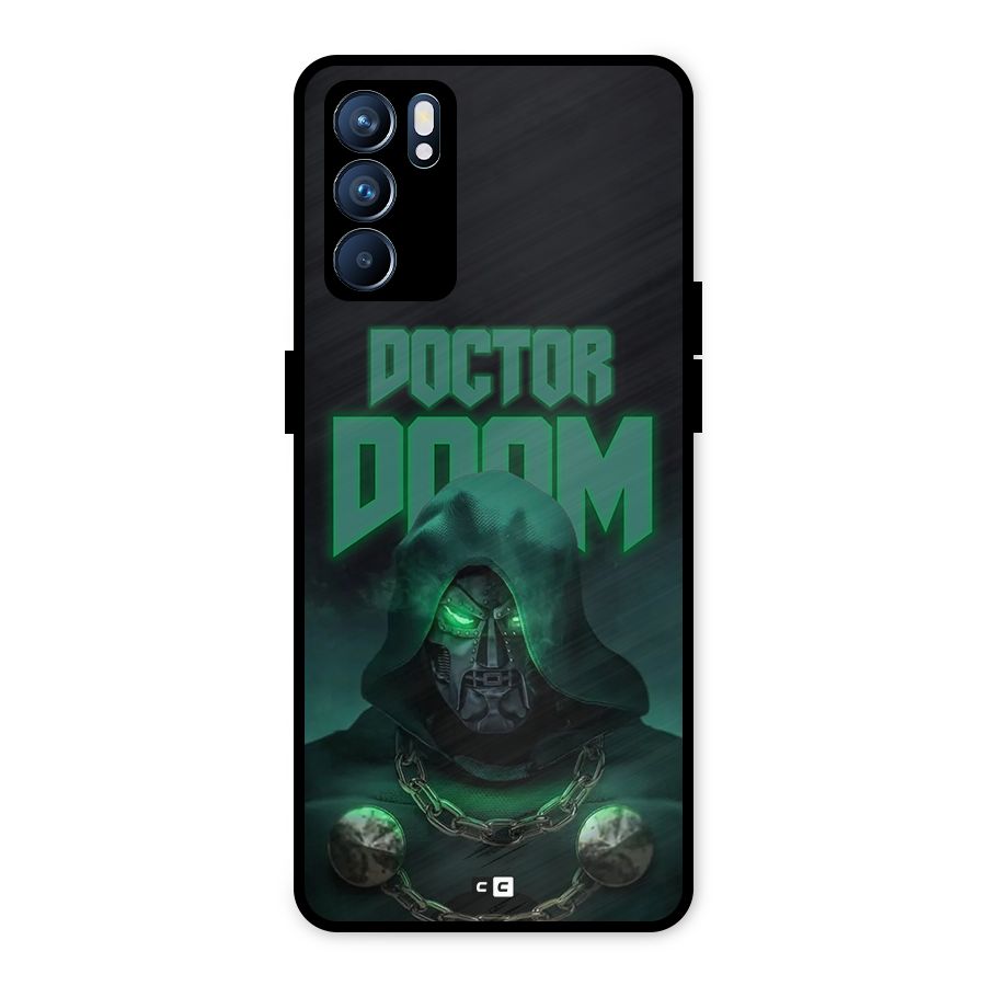 Doctor Doom Metal Back Case for Oppo Reno6 5G