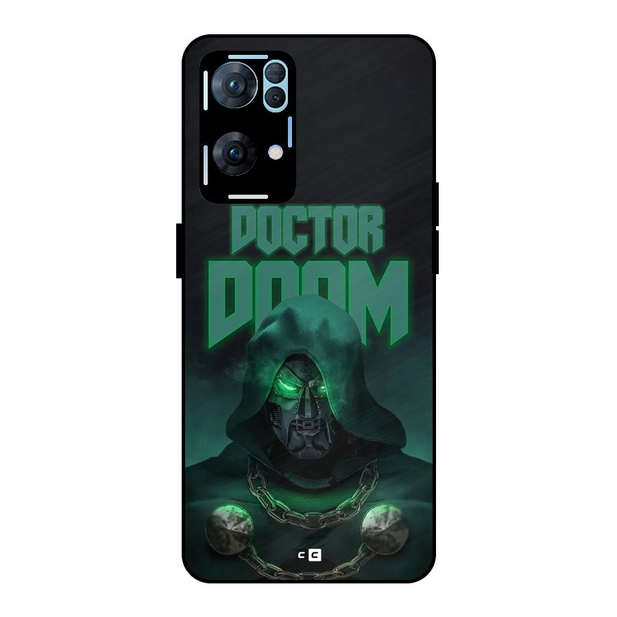 Doctor Doom Metal Back Case for Oppo Reno7 Pro 5G