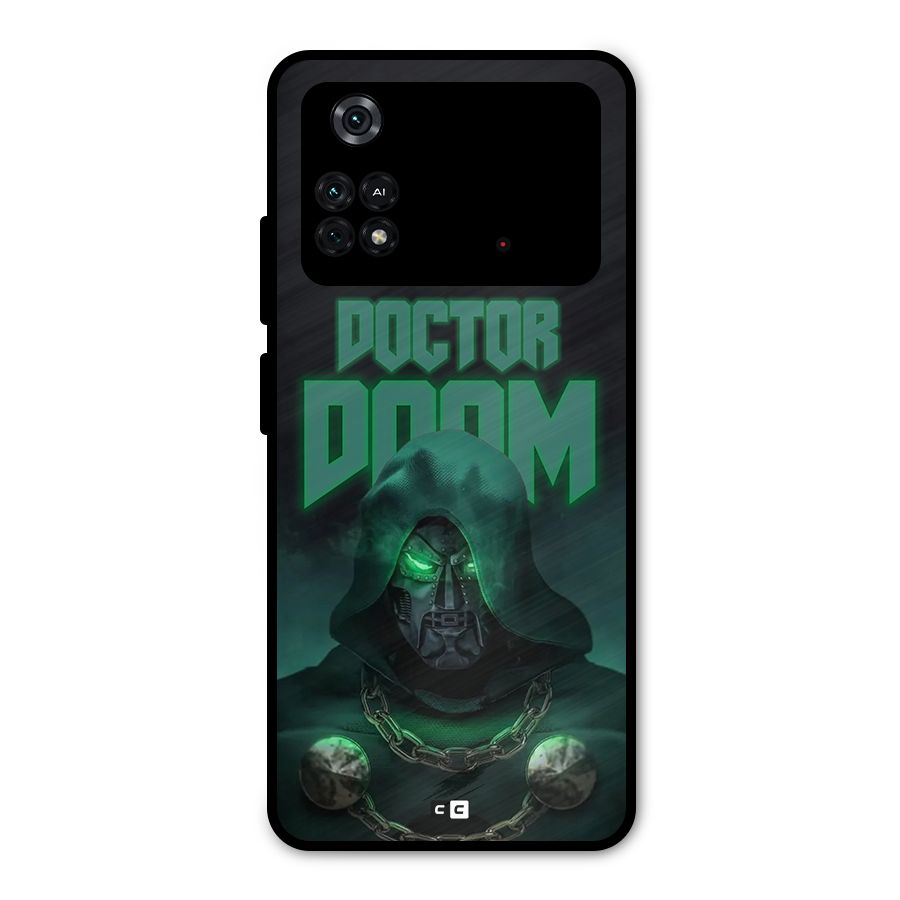 Doctor Doom Metal Back Case for Poco M4 Pro 4G