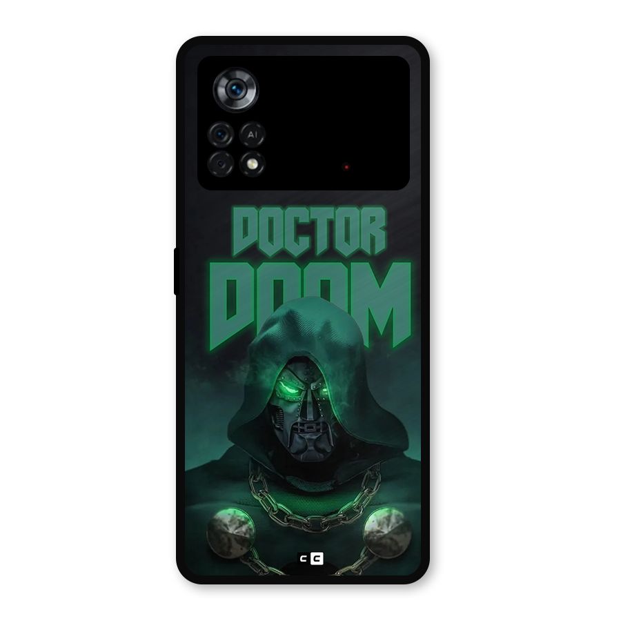 Doctor Doom Metal Back Case for Poco X4 Pro 5G