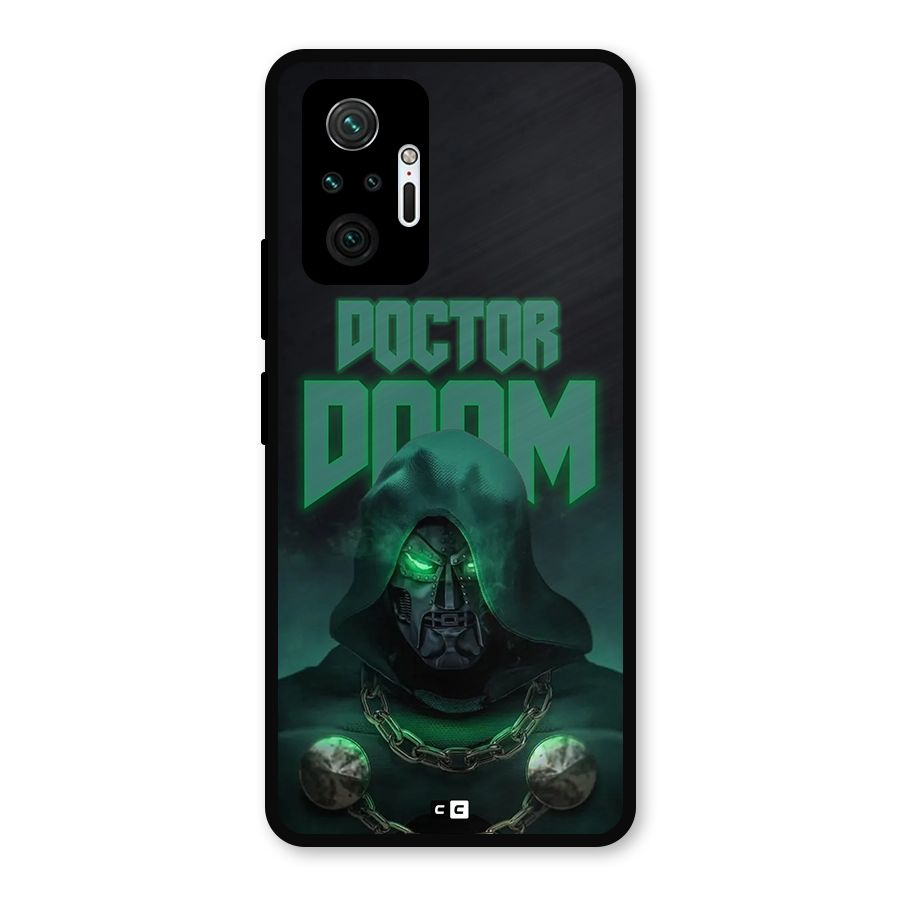 Doctor Doom Metal Back Case for Redmi Note 10 Pro