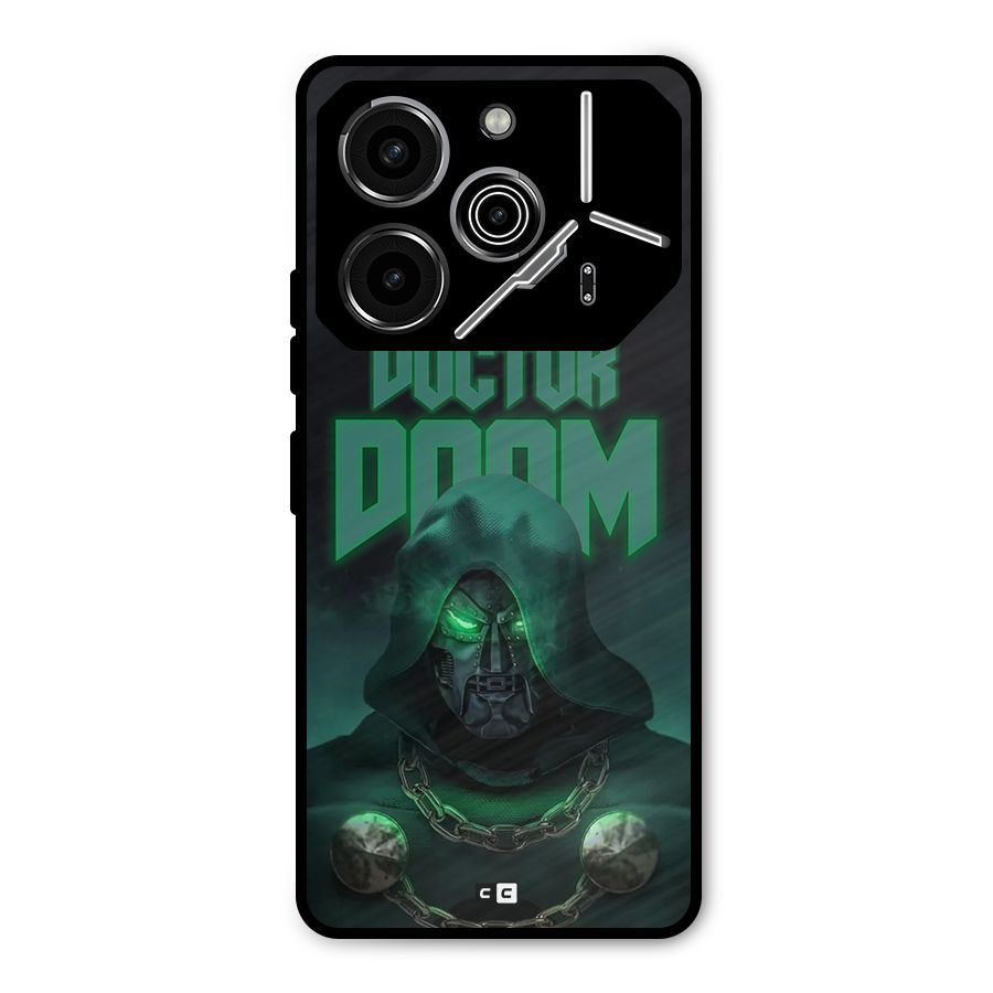 Doctor Doom Metal Back Case for Tecno Pova 6 Pro