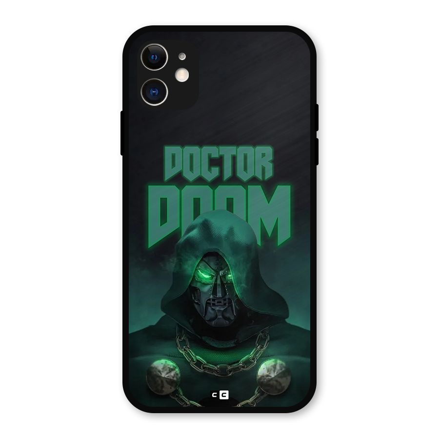 Doctor Doom Metal Back Case for iPhone 11