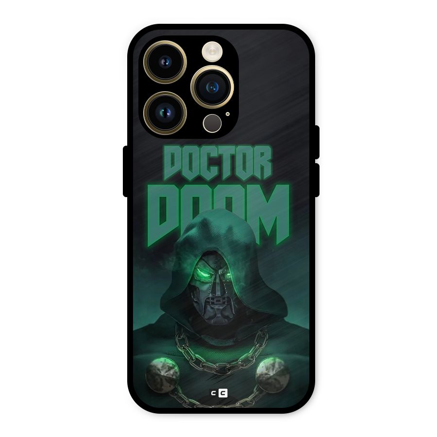 Doctor Doom Metal Back Case for iPhone 14 Pro