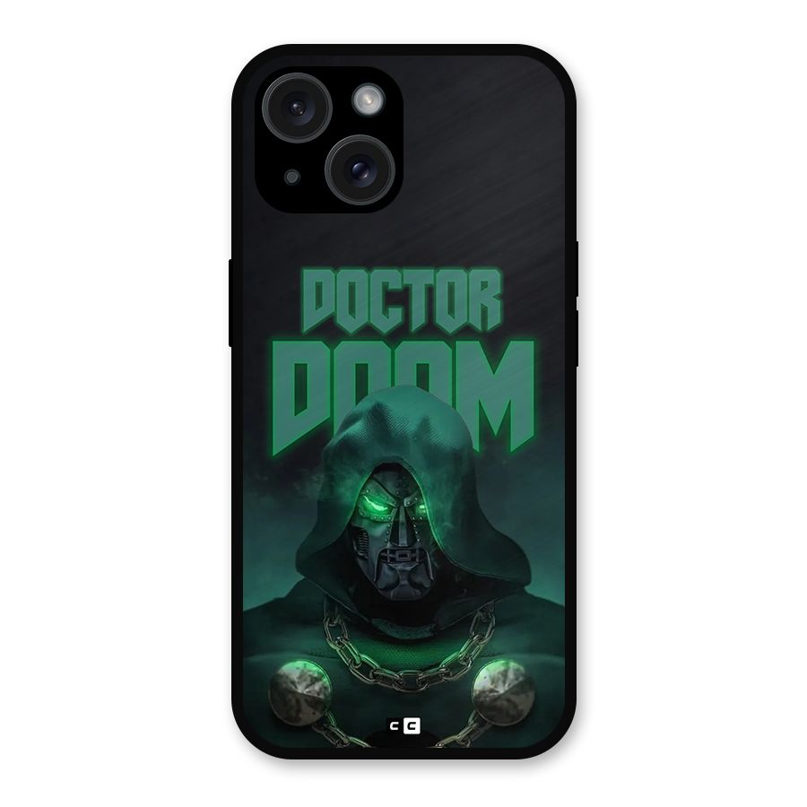 Doctor Doom Metal Back Case for iPhone 15