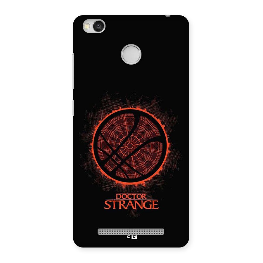 Doctor Strange Back Case for Redmi 3S Prime