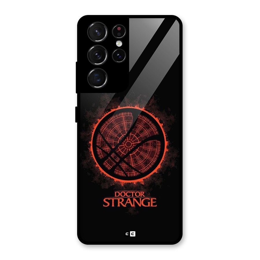 Doctor Strange Glass Back Case for Galaxy S21 Ultra 5G