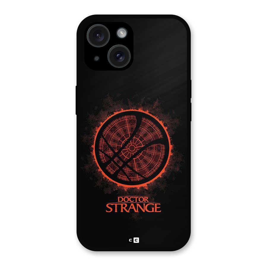 Doctor Strange Metal Back Case for iPhone 15