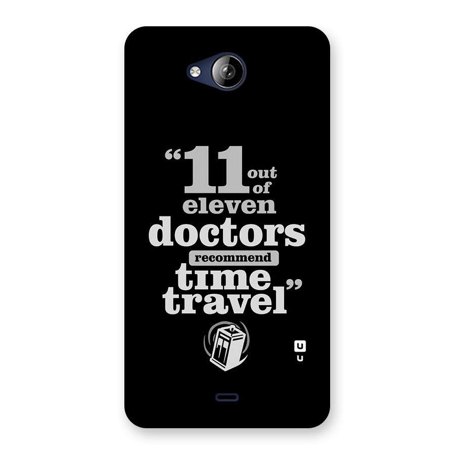 Doctors Recommend Time Travel Back Case for Canvas Play Q355