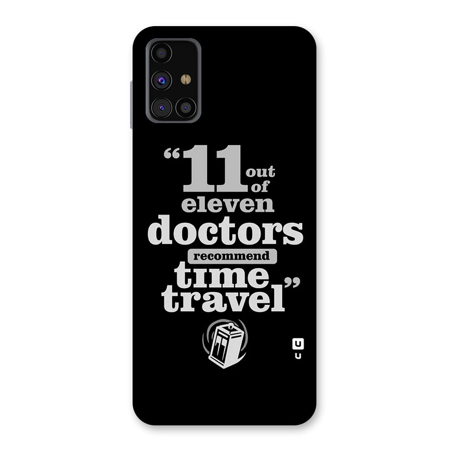 Doctors Recommend Time Travel Back Case for Galaxy M31s