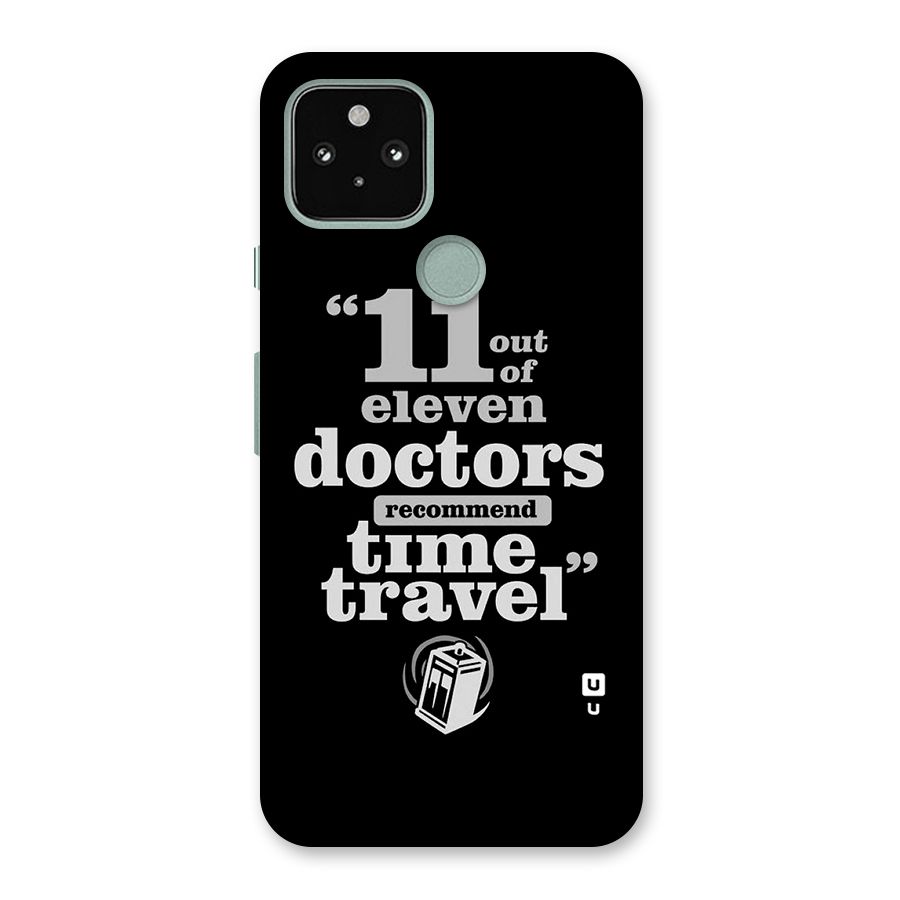 Doctors Recommend Time Travel Back Case for Google Pixel 5