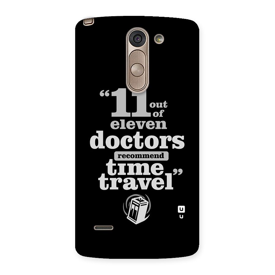 Doctors Recommend Time Travel Back Case for LG G3 Stylus
