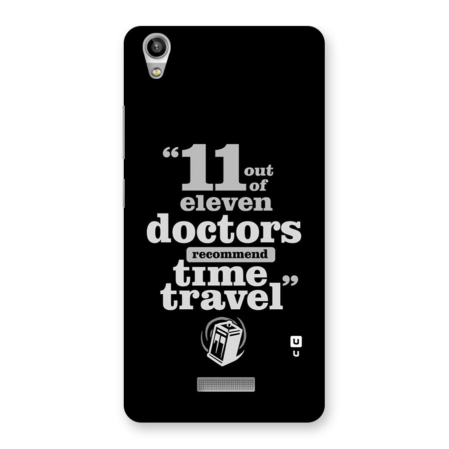 Doctors Recommend Time Travel Back Case for Lava-Pixel-V1