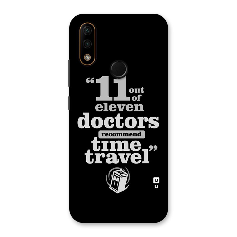 Doctors Recommend Time Travel Back Case for Lenovo A6 Note