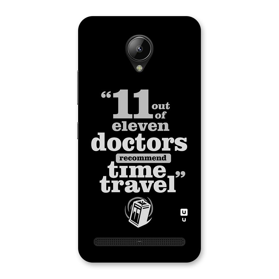 Doctors Recommend Time Travel Back Case for Lenovo C2