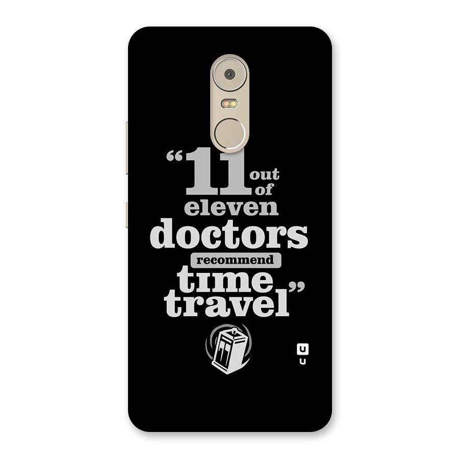 Doctors Recommend Time Travel Back Case for Lenovo K6 Note