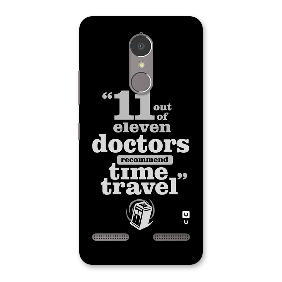 Doctors Recommend Time Travel Back Case for Lenovo K6 Power