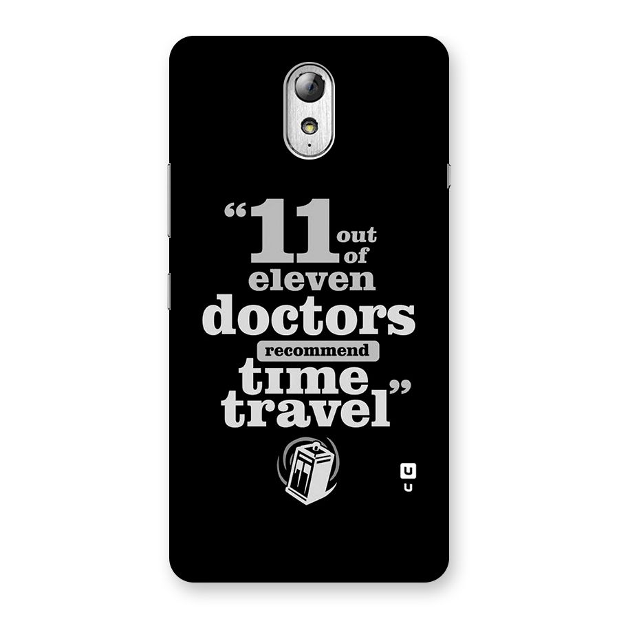 Doctors Recommend Time Travel Back Case for Lenovo Vibe P1M