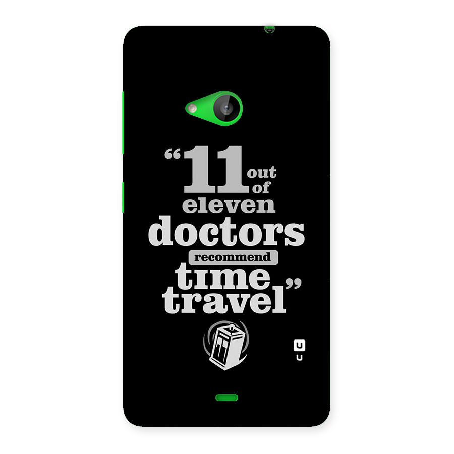 Doctors Recommend Time Travel Back Case for Lumia 535