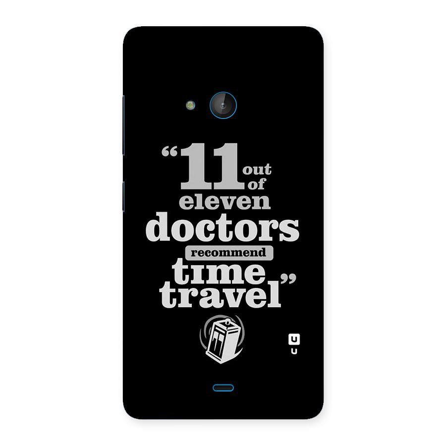 Doctors Recommend Time Travel Back Case for Lumia 540