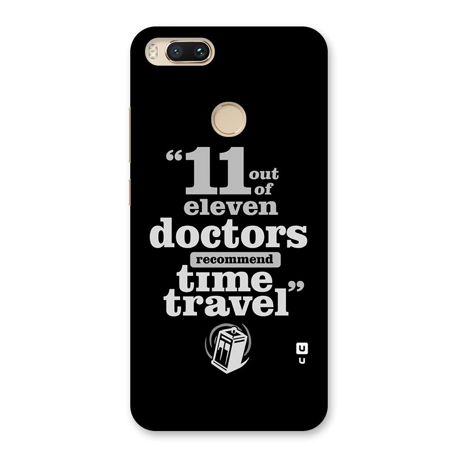 Doctors Recommend Time Travel Back Case for Mi A1
