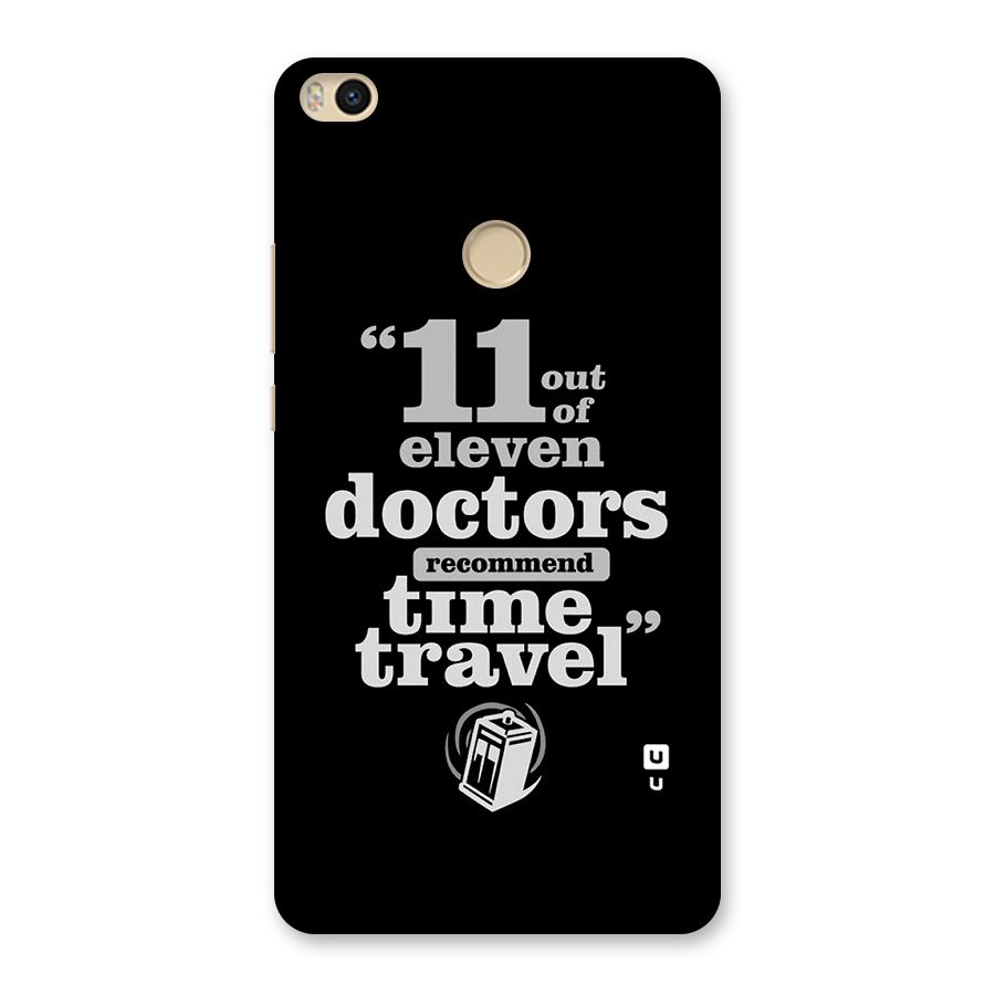 Doctors Recommend Time Travel Back Case for Mi Max 2