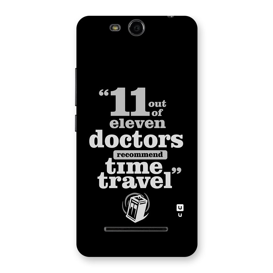 Doctors Recommend Time Travel Back Case for Micromax Canvas Juice 3 Q392