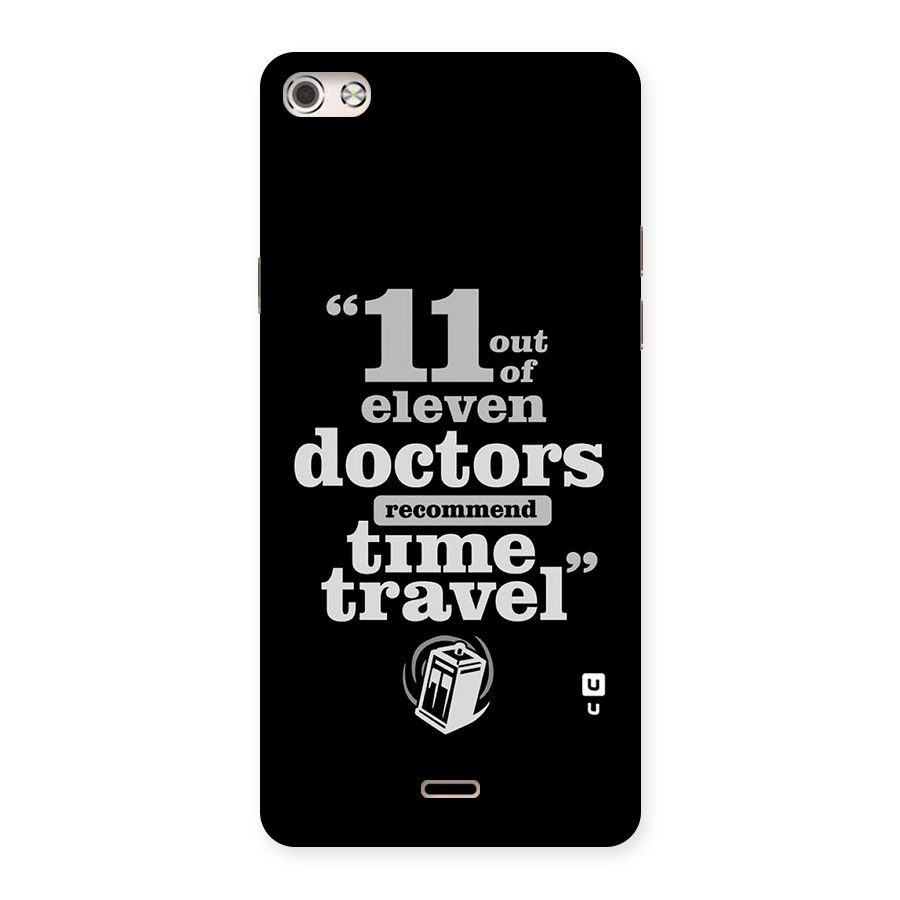 Doctors Recommend Time Travel Back Case for Micromax Canvas Silver 5
