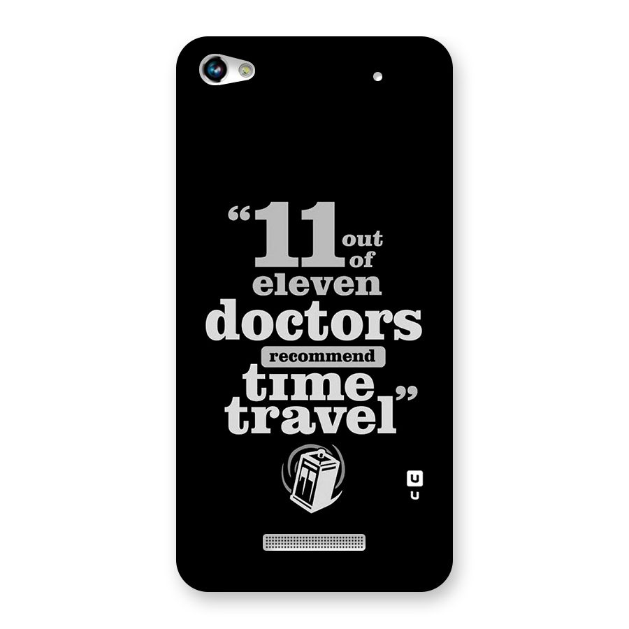 Doctors Recommend Time Travel Back Case for Micromax Hue 2