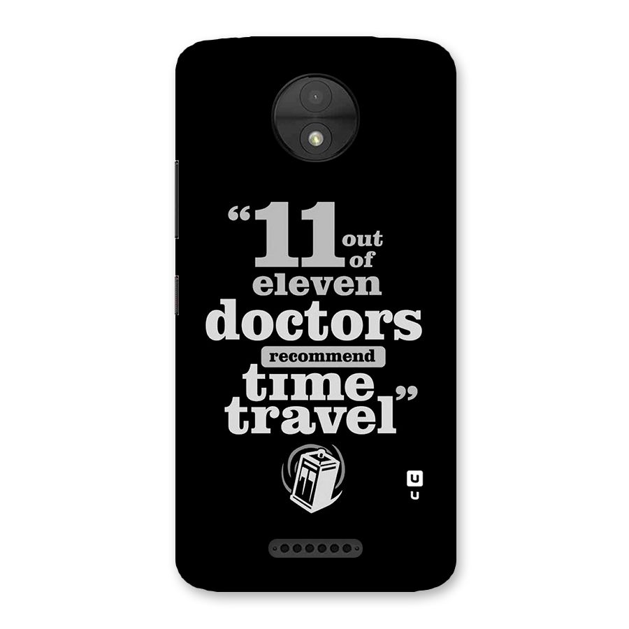 Doctors Recommend Time Travel Back Case for Moto C