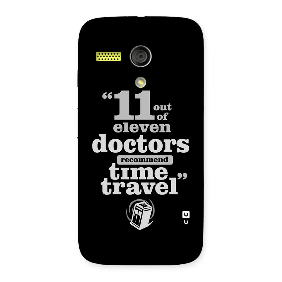 Doctors Recommend Time Travel Back Case for Moto G