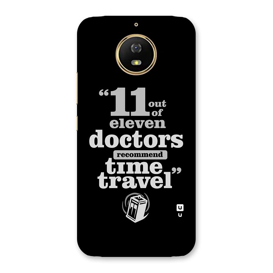 Doctors Recommend Time Travel Back Case for Moto G5s