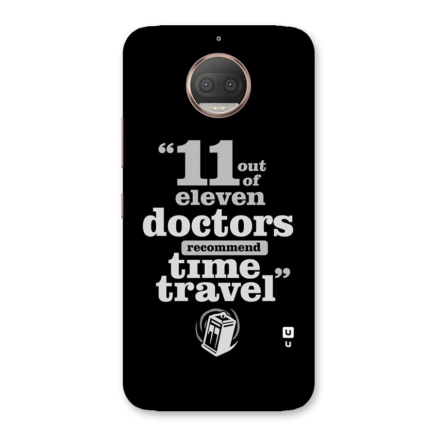 Doctors Recommend Time Travel Back Case for Moto G5s Plus