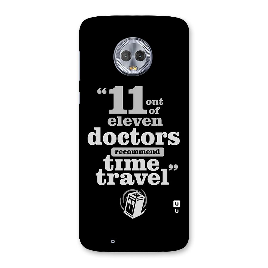 Doctors Recommend Time Travel Back Case for Moto G6