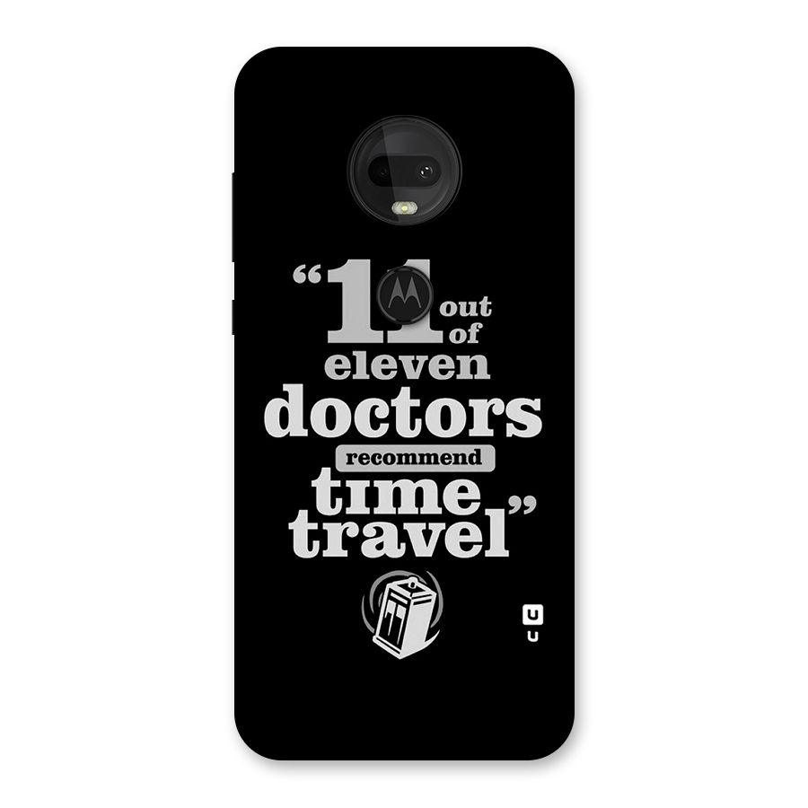 Doctors Recommend Time Travel Back Case for Moto G7