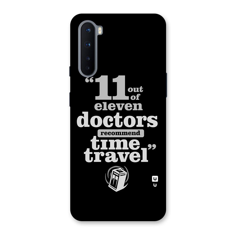 Doctors Recommend Time Travel Back Case for OnePlus Nord