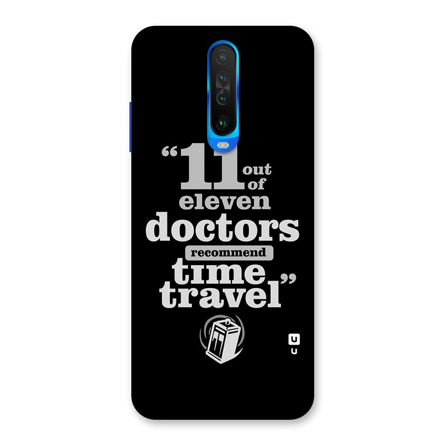 Doctors Recommend Time Travel Back Case for Poco X2