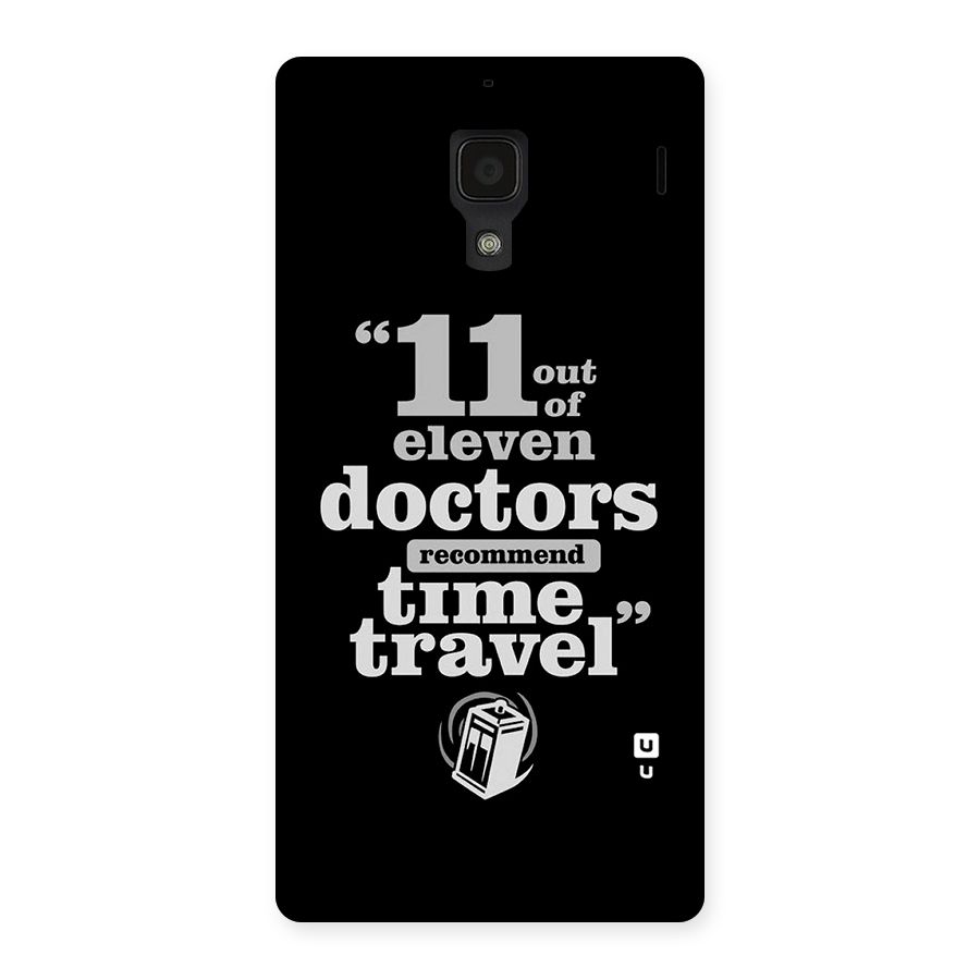 Doctors Recommend Time Travel Back Case for Redmi 1S