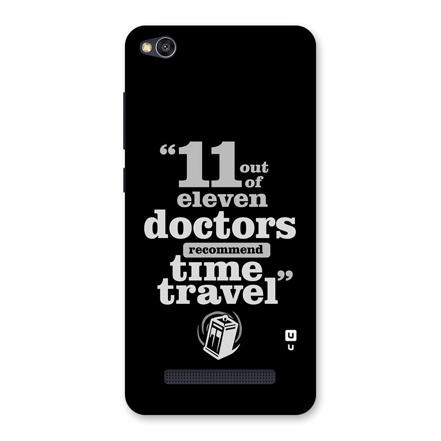Doctors Recommend Time Travel Back Case for Redmi 4A